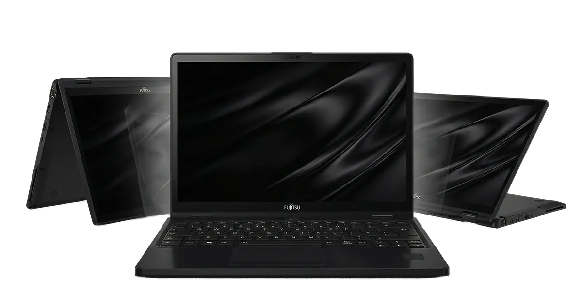 LIFEBOOK U5313X в трёх положениях корпуса